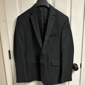 Gently Used Kenneth Cole Reaction Mens Suit Coat, Black